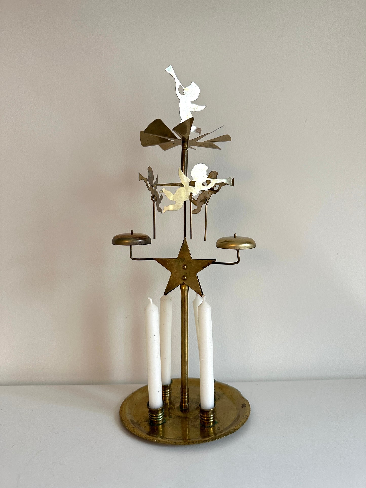 Vintage Star Angel Chimes