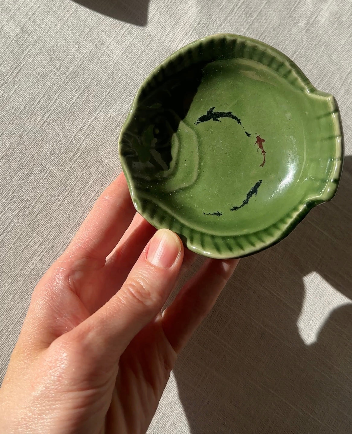 A Pair of Ceramic Fish Dishes