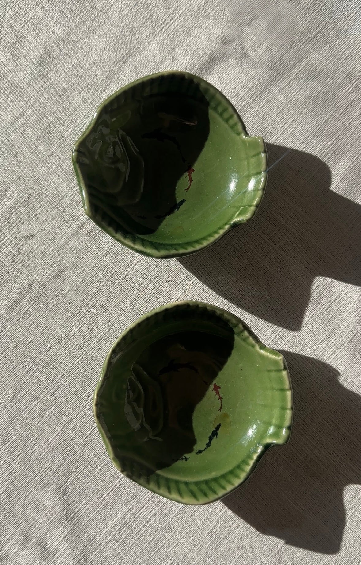 A Pair of Ceramic Fish Dishes