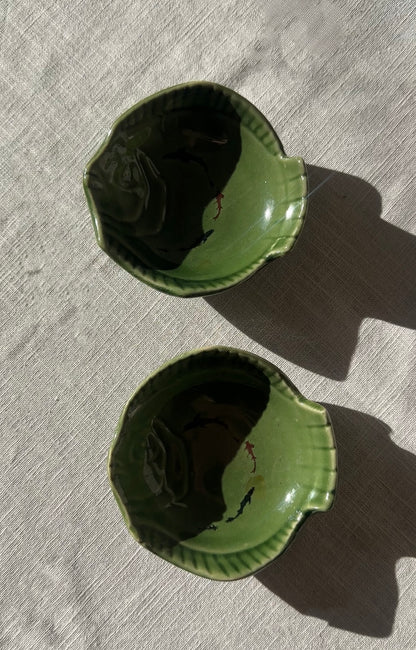 A Pair of Ceramic Fish Dishes