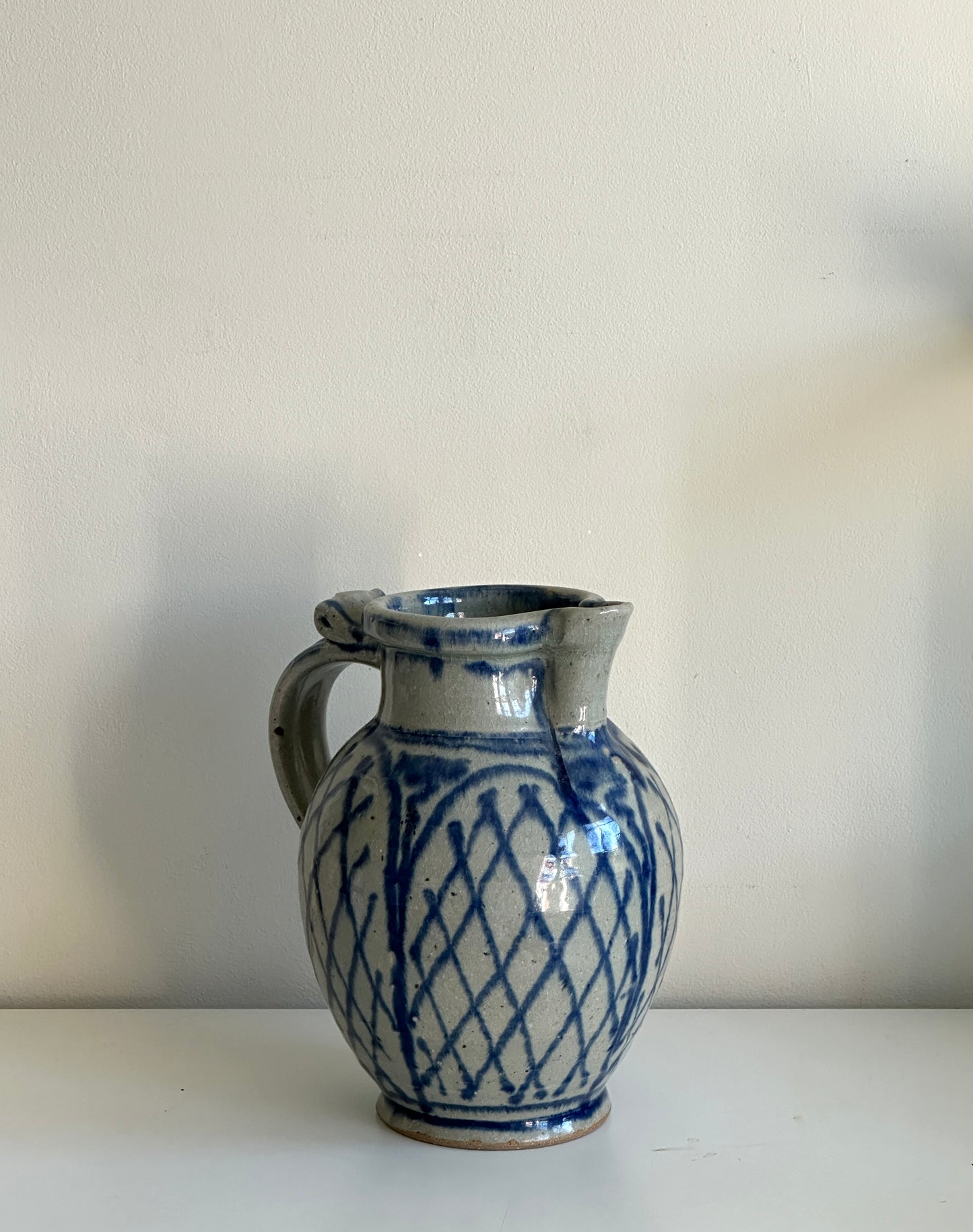 Studio Pottery Jug by Nic Harrison of Trelowarren Pottery