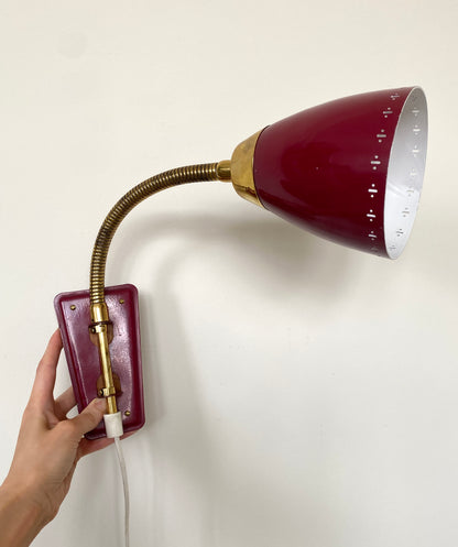 Mid-century Swedish Plug-in Wall Light