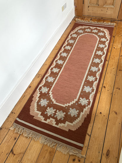 Vintage Swedish Rölakan Runner by Anna-Johanna Ångström