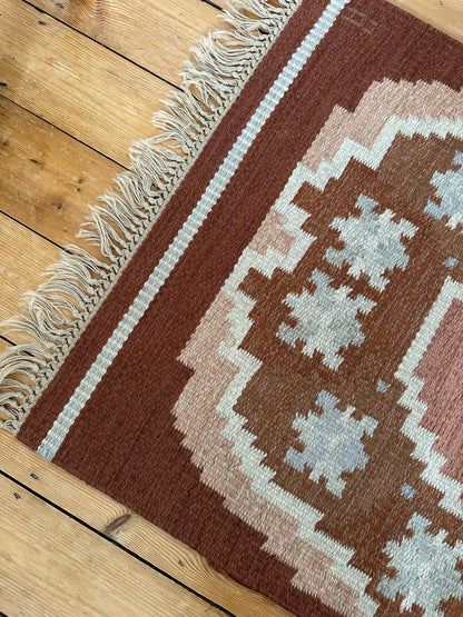 Vintage Swedish Rölakan Runner by Anna-Johanna Ångström