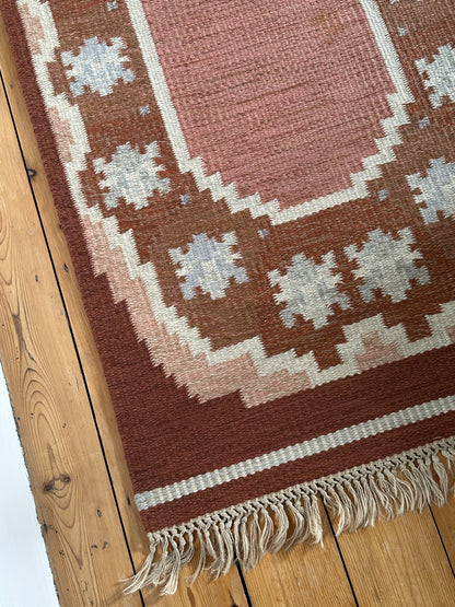 Vintage Swedish Rölakan Runner by Anna-Johanna Ångström