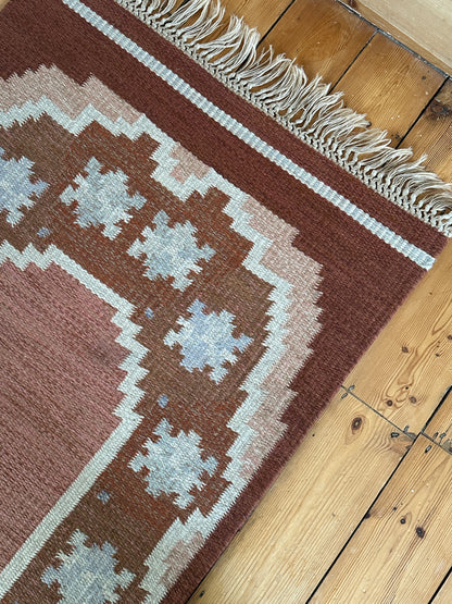 Vintage Swedish Rölakan Runner by Anna-Johanna Ångström