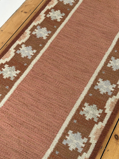 Vintage Swedish Rölakan Runner by Anna-Johanna Ångström