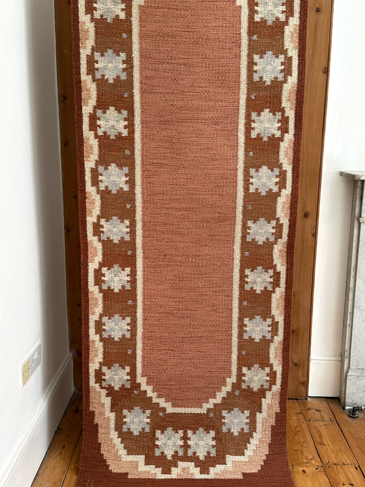 Vintage Swedish Rölakan Runner by Anna-Johanna Ångström