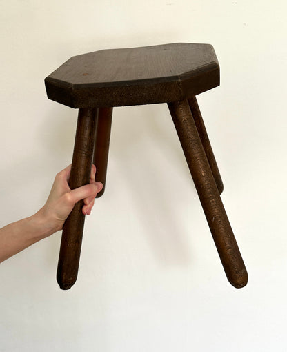 French Vintage Milking Stool