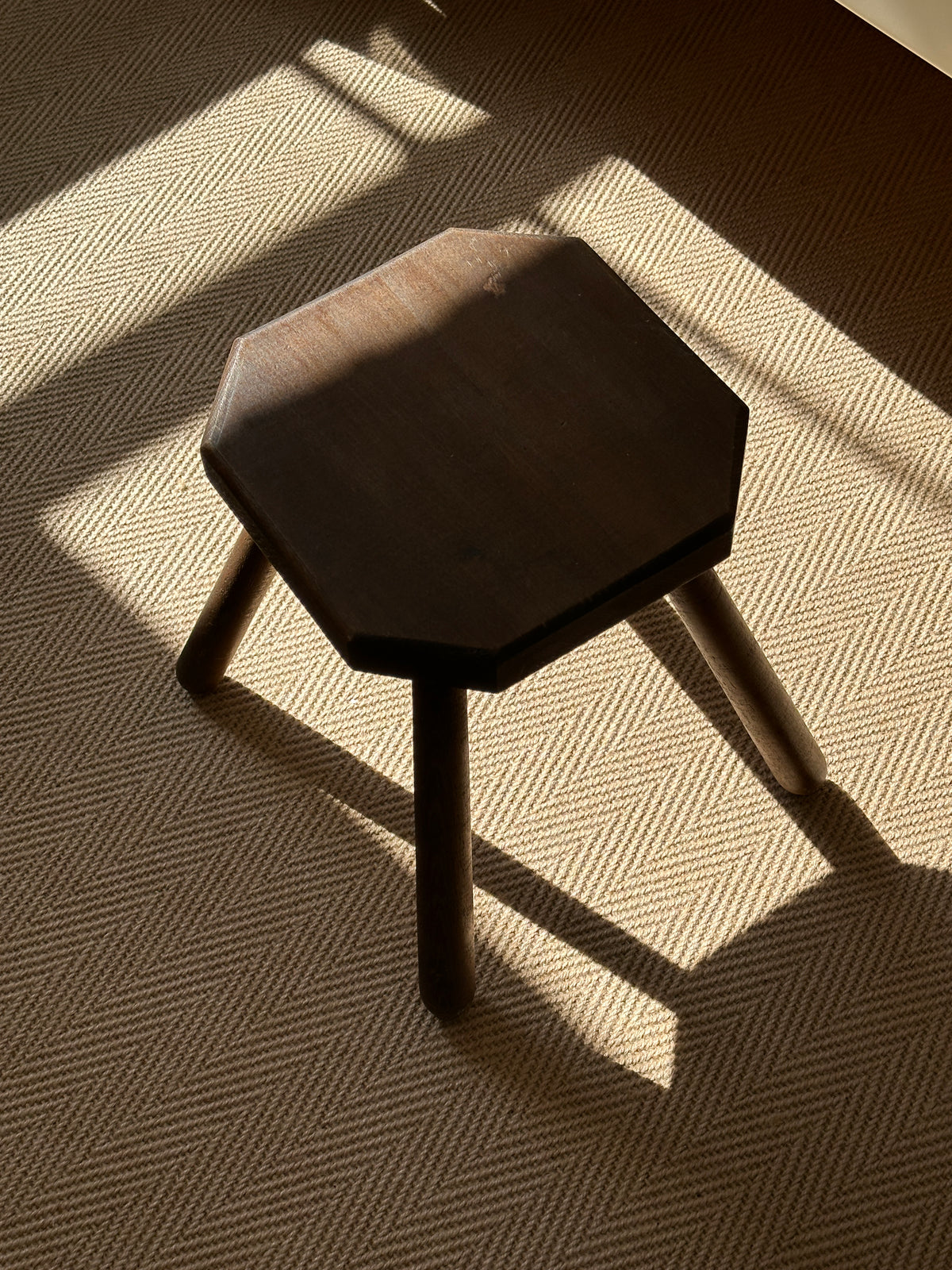 French Vintage Milking Stool