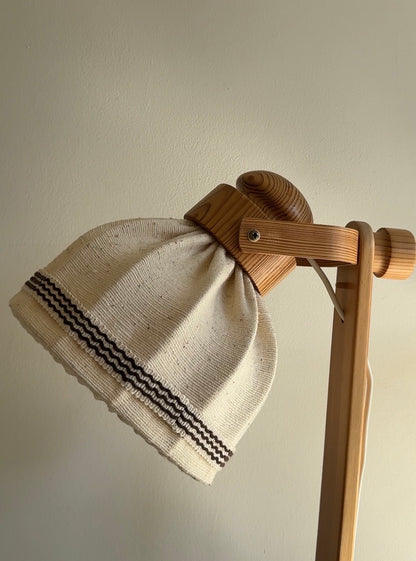 Vintage Swedish Pine Table Lamp