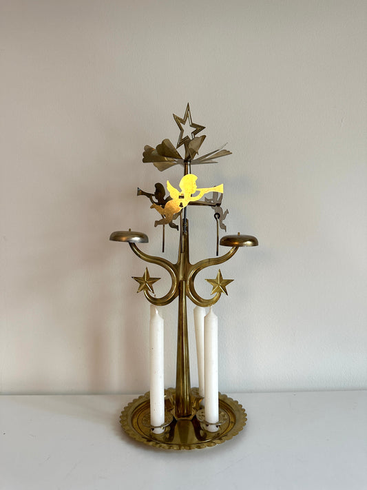 Vintage Double Star Angel Chimes